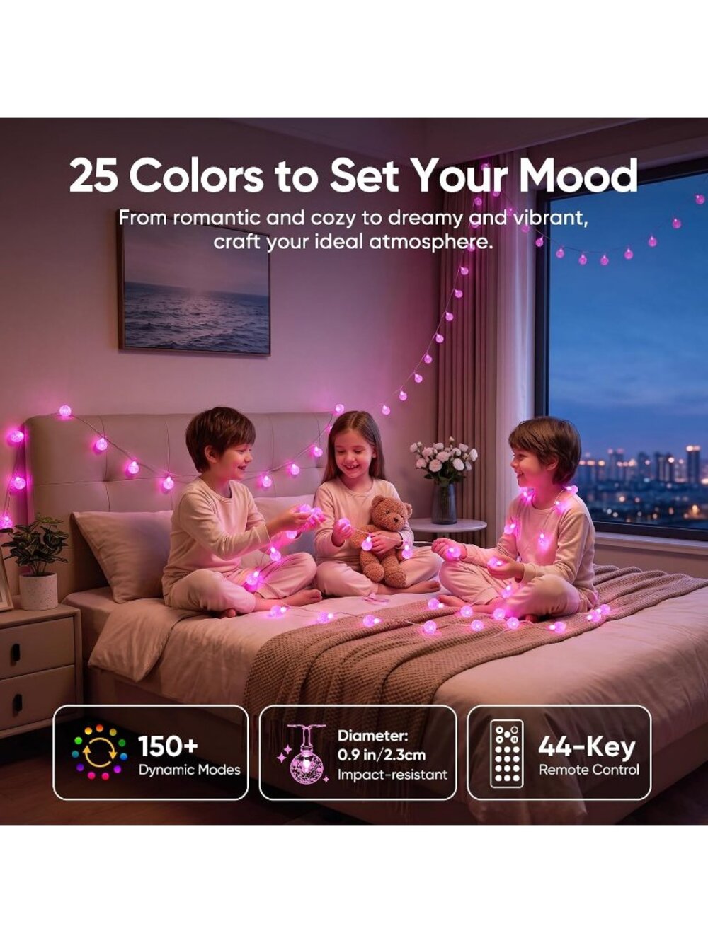 New Color Changing String Lights Plug in - Picture 2 of 6